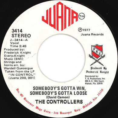 The Controllers (2) : Somebody's Gotta Win, Somebody's Gotta Loose / Feeling A Feeling (7