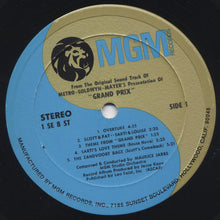 Load image into Gallery viewer, Maurice Jarre : Grand Prix (The Original Sound Track Album) (LP, Album, RP, Gat)