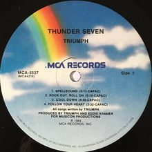 Load image into Gallery viewer, Triumph (2) : Thunder Seven (LP, Album)