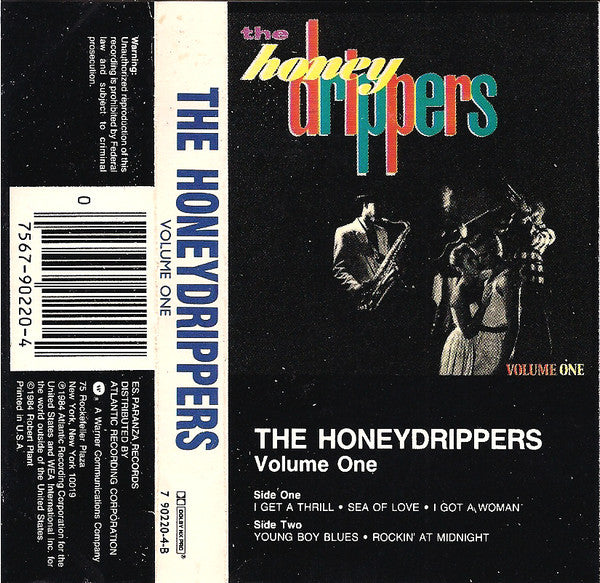 The Honeydrippers : Volume One (Cass, MiniAlbum, Dol)