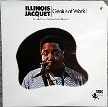 Load image into Gallery viewer, Illinois Jacquet : Genius At Work! (LP, Album)