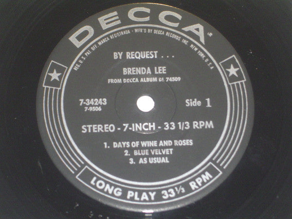 Brenda Lee : By Request (2x7