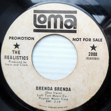 Load image into Gallery viewer, The Realistics (2) : Brenda Brenda (7&quot;, Single, Promo)