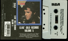 Load image into Gallery viewer, Elvis Presley : Elvis&#39; Gold Records Volume 5 (Cass, Comp, Whi)