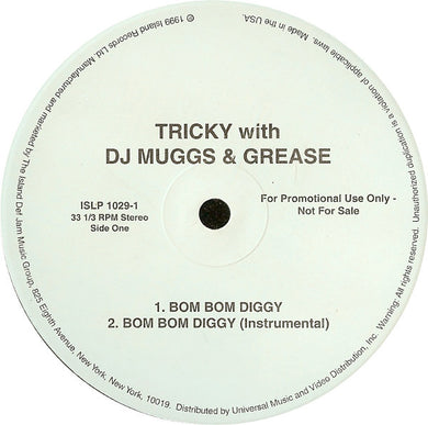 Tricky With Dame Grease : Bom Bom Diggy / Hot Like A Sauna (12