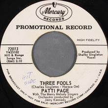 Load image into Gallery viewer, Patti Page : The Boys' Night Out (7", Promo)