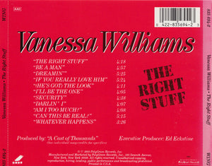 Buy Vanessa Williams : The Right Stuff (CD