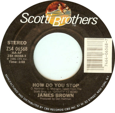 James Brown : How Do You Stop (7