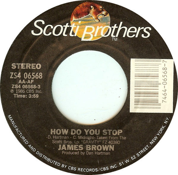 James Brown : How Do You Stop (7