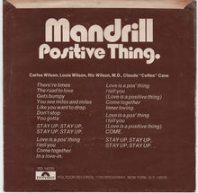 Load image into Gallery viewer, Mandrill : Positive Thing (7&quot;)