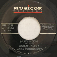 Load image into Gallery viewer, George Jones &amp; Melba Montgomery : Party Pickin' (7")