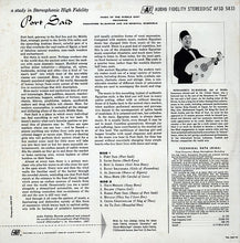 Load image into Gallery viewer, Mohammed El-Bakkar &amp; His Oriental Ensemble : Port Said - Music Of The Middle East (LP, Album, RE)