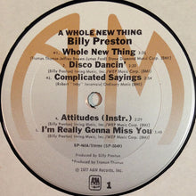 Load image into Gallery viewer, Billy Preston : A Whole New Thing (LP, Album)