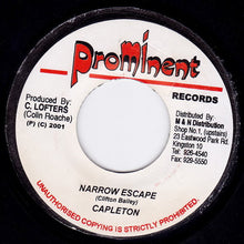 Load image into Gallery viewer, Capleton : Narrow Escape (7")
