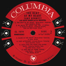 Load image into Gallery viewer, Tony Bennett : The Beat Of My Heart (LP, Album, Mono)