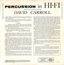 Load image into Gallery viewer, David Carroll : Percussion In Hi-Fi (LP, Album, Mono)