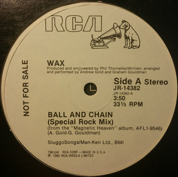 Wax (6) : Ball And Chain (12
