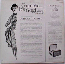 Load image into Gallery viewer, Gogi Grant : Granted... It's Gogi (LP, Album)