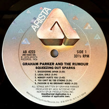 Load image into Gallery viewer, Graham Parker And The Rumour : Squeezing Out Sparks (LP, Album)