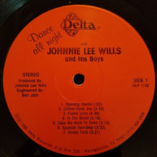 Load image into Gallery viewer, Johnnie Lee Wills &amp; His Boys : Dance All Night (LP, Album)