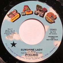 Load image into Gallery viewer, Pyramid (13) : Sunshine Lady (7", Mono, Promo)