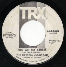 Load image into Gallery viewer, The Crystal Junkyard : Mary&#39;s Little Lamb / Fire On My Street (7&quot;, Promo)