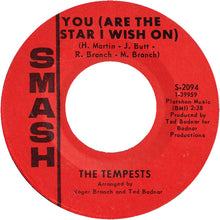 Load image into Gallery viewer, The Tempests (3) : You (Are The Star I Wish On) / Would You Believe (7&quot;, Single)