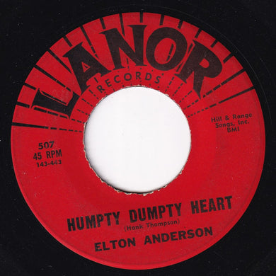 Elton Anderson : Humpty Dumpty Heart / Don't Touch Me Baby (7