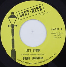 Load image into Gallery viewer, Bobby Comstock : Let's Stomp / I Want To Do It (7", Single, RE)