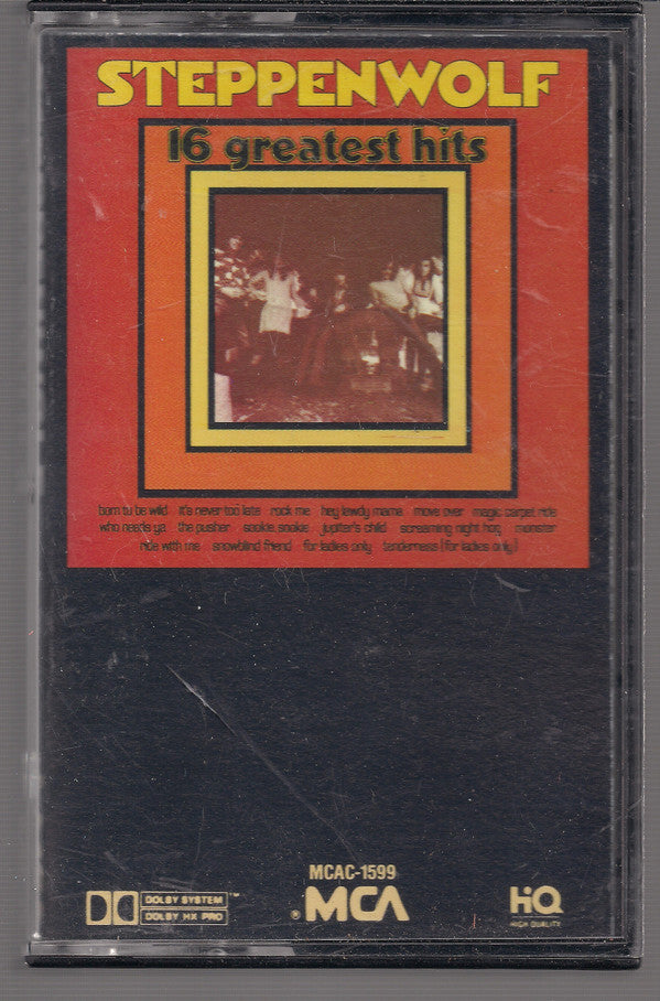 Steppenwolf : 16 Greatest Hits (Cass, Comp, RE, Dol)