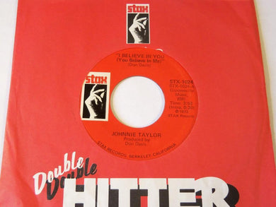 Johnnie Taylor : Stop Doggin' Me / I Believe In You (You Believe In Me) (7