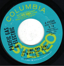 Load image into Gallery viewer, Pacific Gas &amp; Electric : The Time Has Come (7", Single, Mono, Promo)