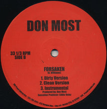 Load image into Gallery viewer, Don Most : 33rd Degree Manslaughter / Forsaken (12&quot;)