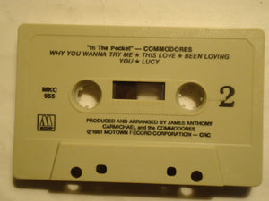 Commodores : In The Pocket (Cass, Album, Club)