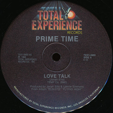 Prime Time (4) : Love Talk (12