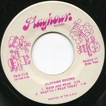 Load image into Gallery viewer, Unknown Artist : 50 Funlearn Songs: Clothing Record: Record 11 (7", EP)