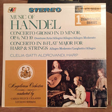 Load image into Gallery viewer, Clelia Gatti Aldrovandi, Orchestra Da Camera Dell'Angelicum Conducted By Carlo Felice Cillario, Luciano Rosada : Music Of Handel (LP)