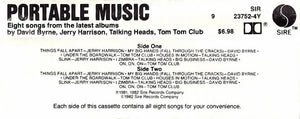 Various : Portable Music (Eight Songs From The Latest Albums By David Byrne, Jerry Harrison, Talking Heads, Tom Tom Club) (Cass, Comp)
