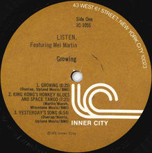 Load image into Gallery viewer, Listen Featuring Mel Martin : Growing (LP, Album)