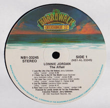 Load image into Gallery viewer, Lonnie Jordan : The Affair (LP, Album)