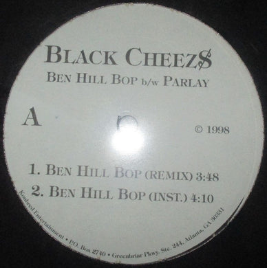 Black Cheez : Ben Hill Bop (12