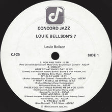 Load image into Gallery viewer, Louis Bellson : Louie Bellson's 7 - Live At The Concord Summer Festival (LP)