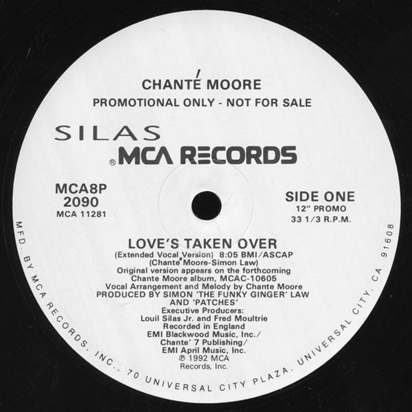 Chanté Moore : Love's Taken Over (12
