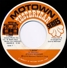 Load image into Gallery viewer, Stevie Wonder : I Wish (7&quot;)