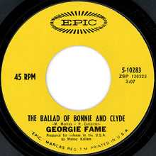 Load image into Gallery viewer, Georgie Fame : The Ballad Of Bonnie And Clyde (7", Single, 1st)