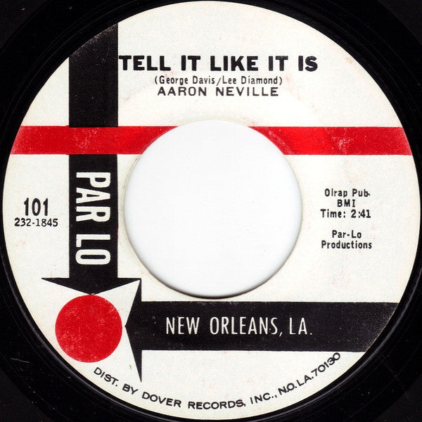Aaron Neville : Tell It Like It Is / Why Worry (7