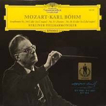 Load image into Gallery viewer, Wolfgang Amadeus Mozart • Berliner Philharmoniker • Karl Böhm : Symphonien Nr. 34 C-dur (in C Major) • Nr. 31 »Pariser« • Nr. 26 Es-dur (In E Flat Major) (LP)