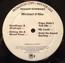 Load image into Gallery viewer, Mike D'Abo : Broken Rainbows (LP, Album, Promo)