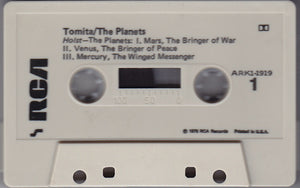 Tomita : The Planets (Cass, Album, RE)