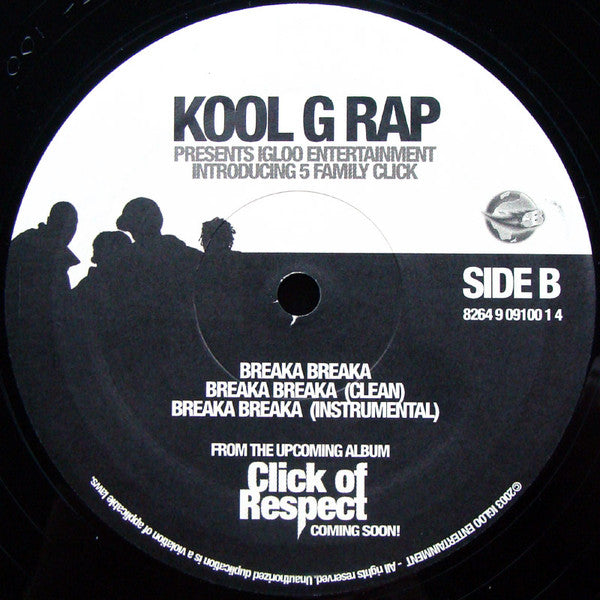 Kool G Rap Introducing 5 Family Click - Gully (12